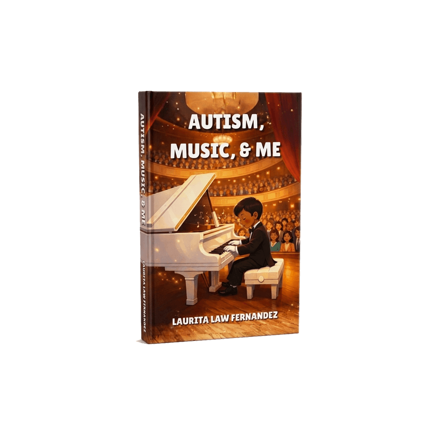 Autism, Music, and Me — upcoming book by Laurita Law Fernandez