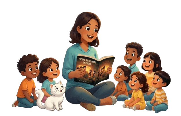 Little Poems Big Hearts — Laurita reading poems with children